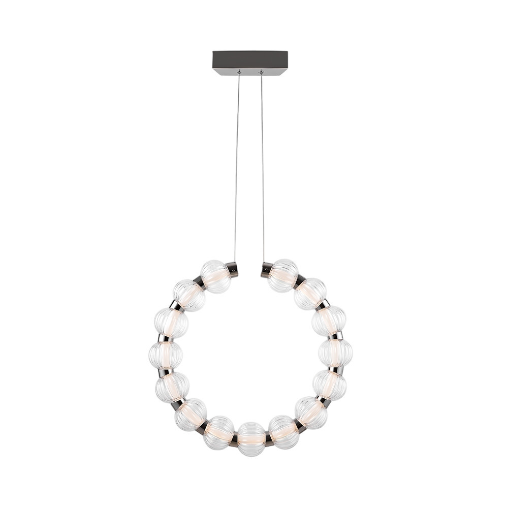 Светильник светодиодный подвесной Maytoni Amulet 4000К 23 Вт 12 кв.м хром IP20 (MOD555PL-L23CH4K)