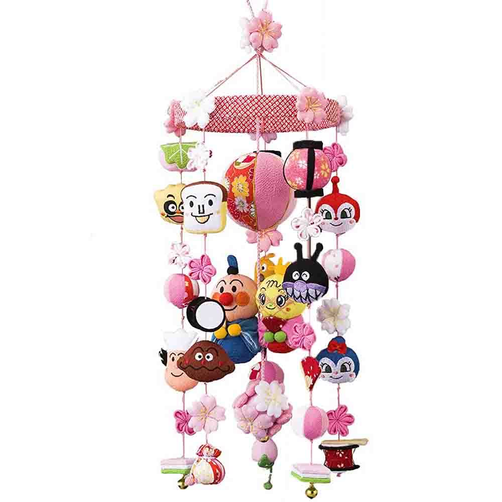 OKBABY Подвесные куклы Хина Подвесные украшения Подвесные украшения Подвесные куклы Хина из чиримена на подставках для дисплея Подвесные шары Подвесные куклы Хина